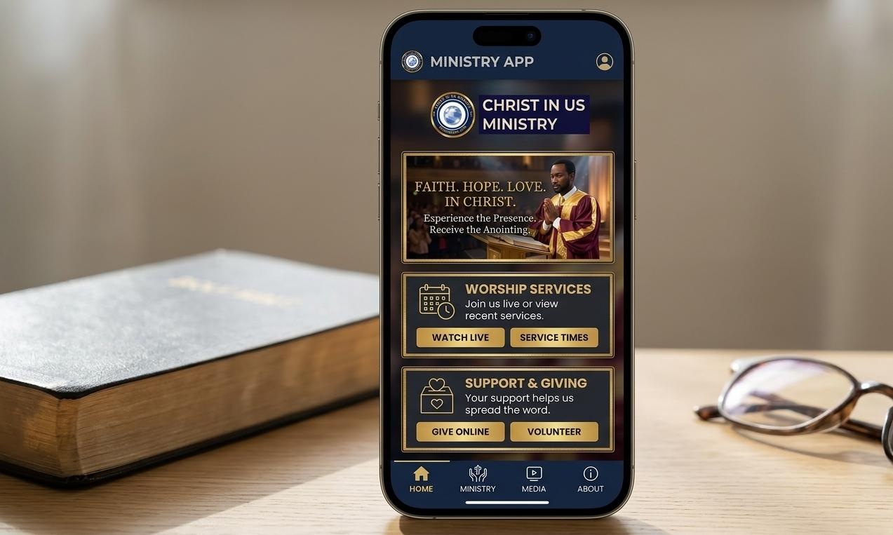 CIUM Mobile App Mockup